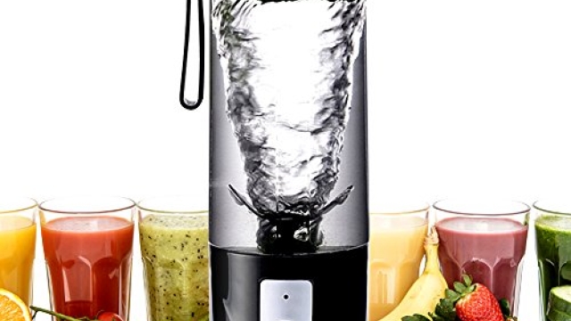 Squeeze and Blend on the Go: Unleashing the Power of the Rechargeable Portable Blender
